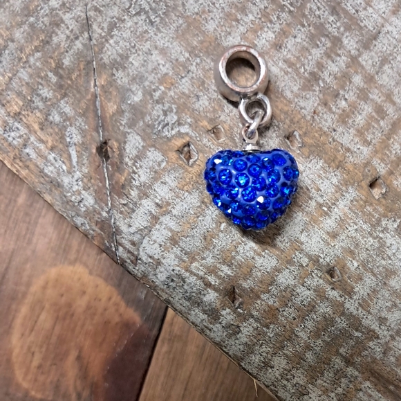 DaVinci Beads Birthstone Heart Dangle Charm - Picture 4 of 4